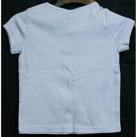 2008 Gymboree Petite Mademoiselle Shirt sz 4 Satin Ballet Slippers Embroidered - Picture 3 of 4